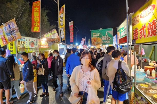 嘉義素食夜市