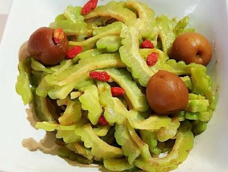 白玉苦瓜料理