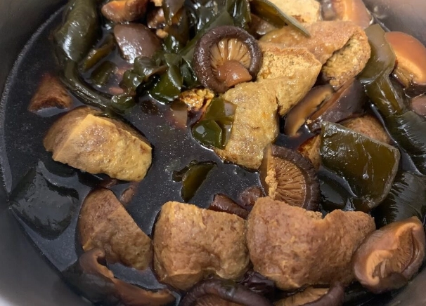 豆干海帶滷法