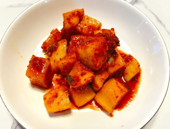 韓式醃蘿蔔片食譜