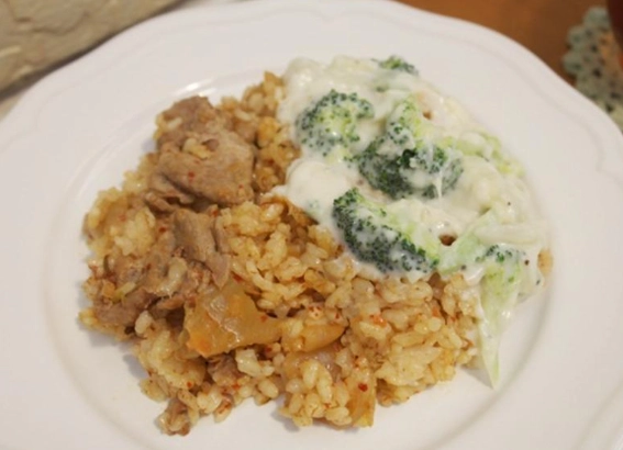 電鍋 白醬燉飯 做法