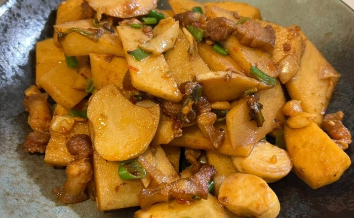 竹筍炒五花肉做法