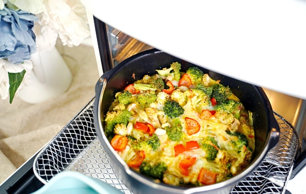 氣炸花椰菜做法