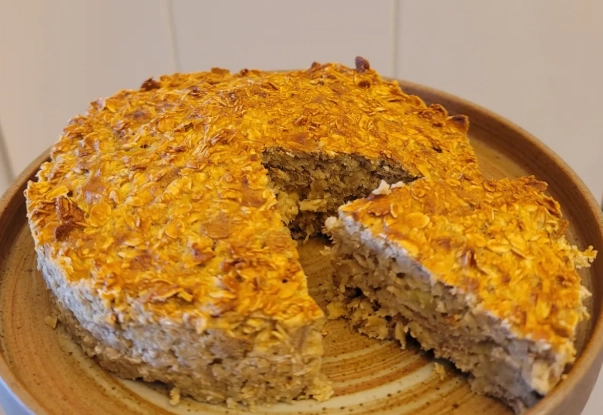 健康 燕麥蛋糕 健康 燕麥蛋糕