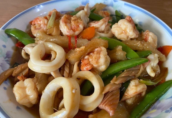 家常炒三鮮 家常炒三鮮