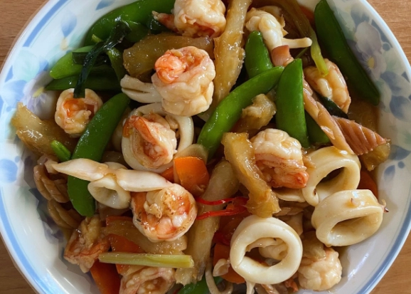 家常炒三鮮 家常炒三鮮