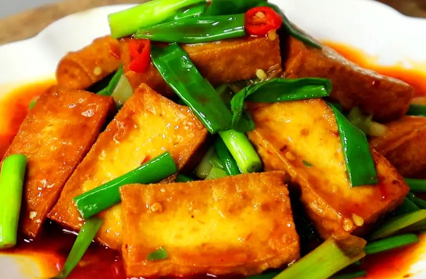 洋蔥燒豆腐 食譜