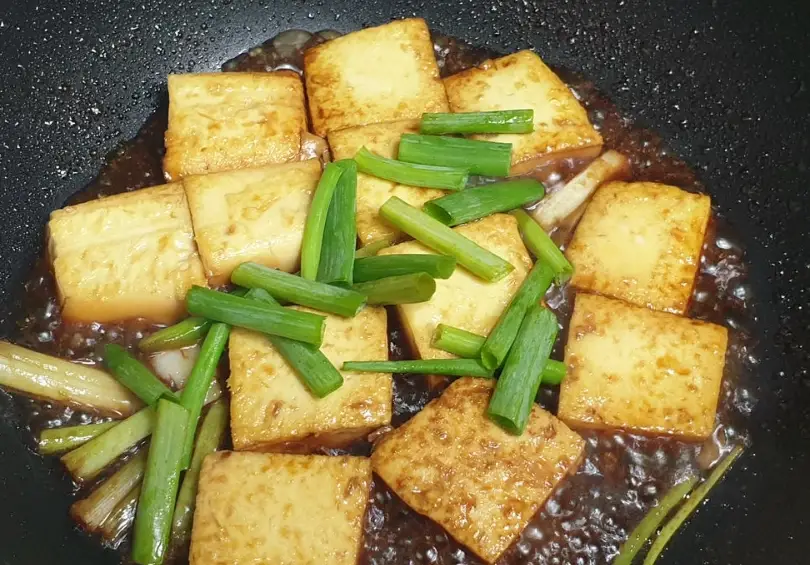 蔥燒雞蛋豆腐 食譜