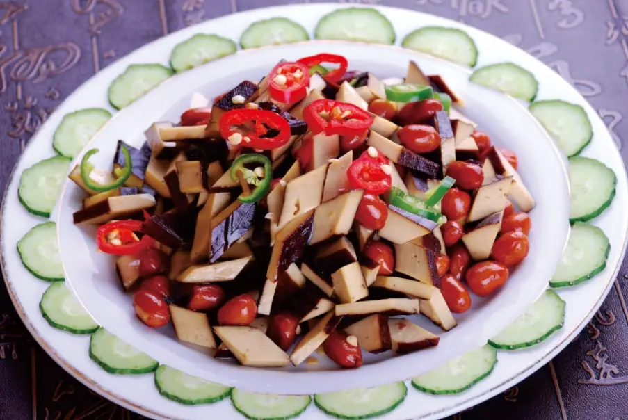 涼拌白豆干 做法