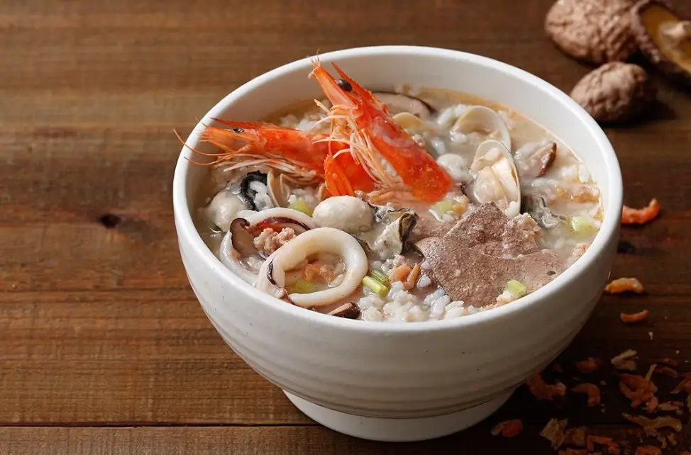 電鍋海鮮粥