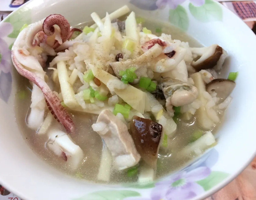 竹筍海鮮粥食譜