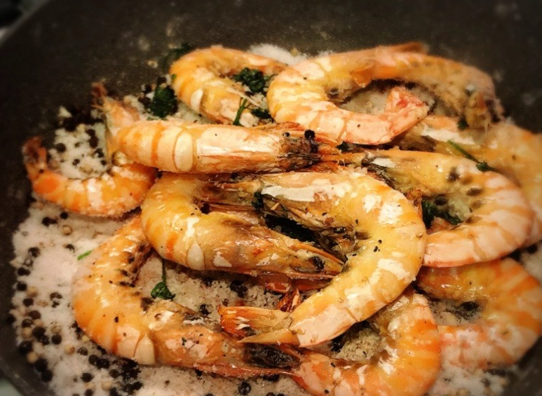 簡單胡椒蝦食譜