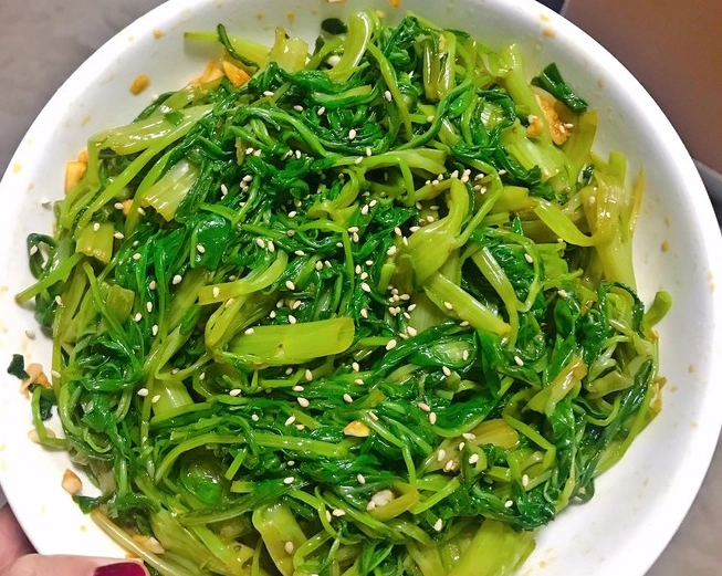 泰式蝦醬空心菜 泰式蝦醬空心菜