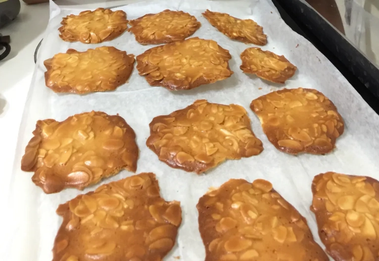 杏仁瓦片食譜