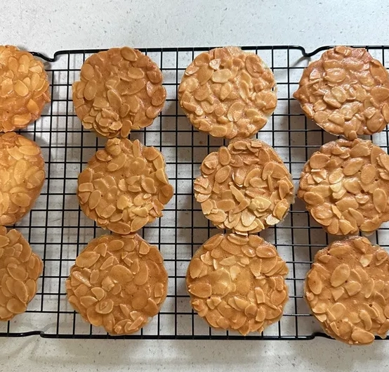 杏仁瓦片食譜