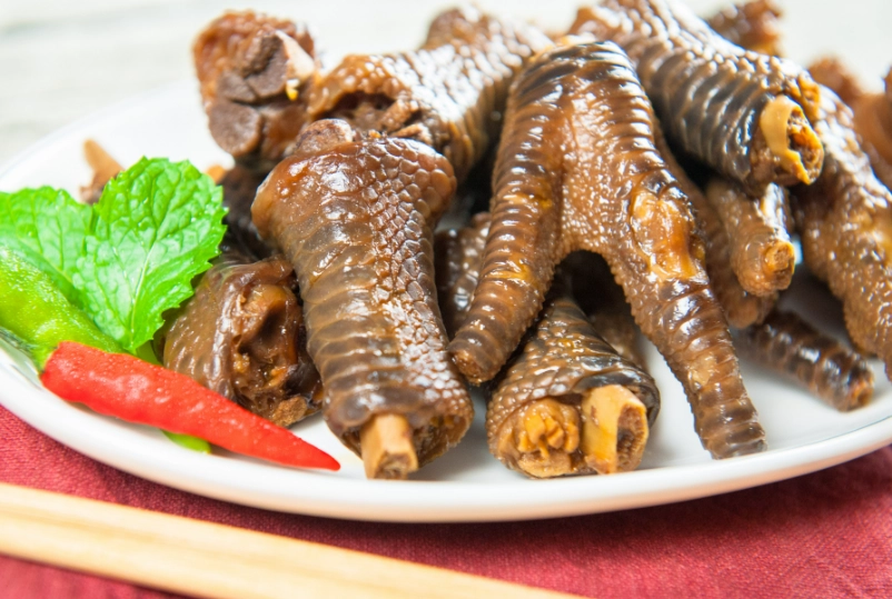 膠質雞腳滷法