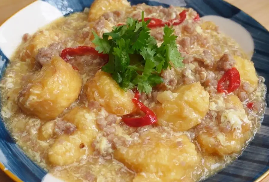 滑蛋豆腐煲 做法