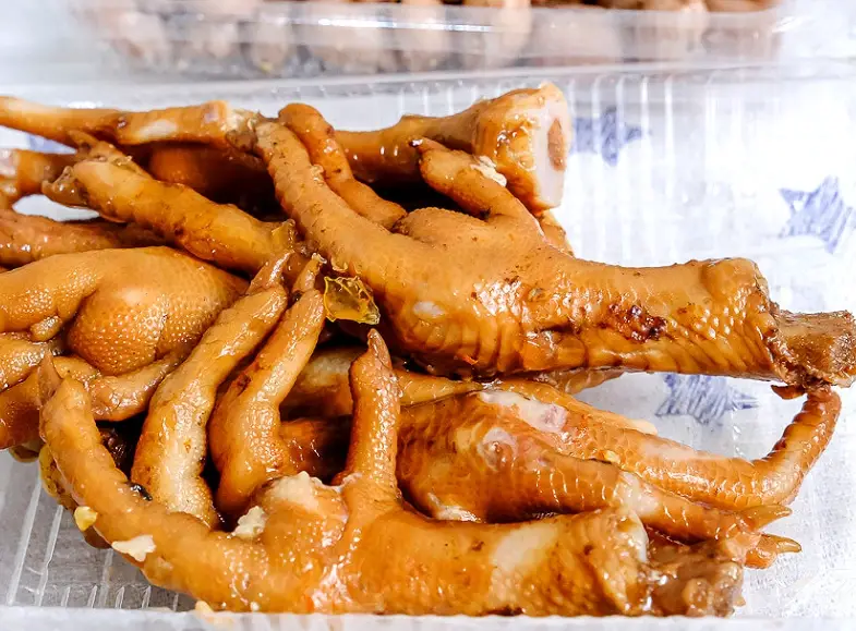 膠質雞腳滷法