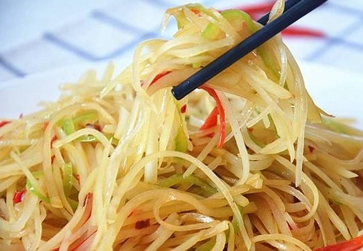 蒜蓉炒土豆絲做法