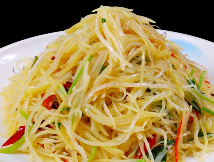 炒土豆絲技巧