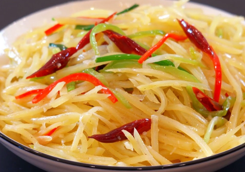 炒土豆絲技巧