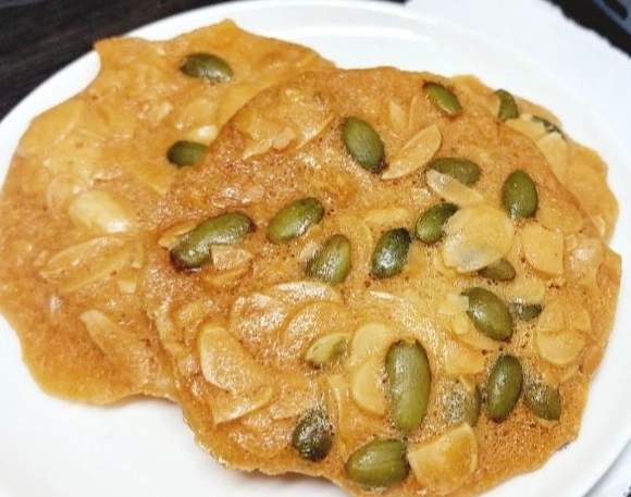 杏仁瓦片做法