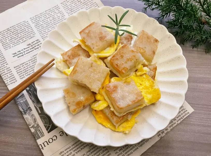 煎蘿蔔糕技巧