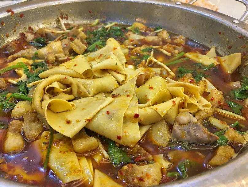 豆皮火鍋