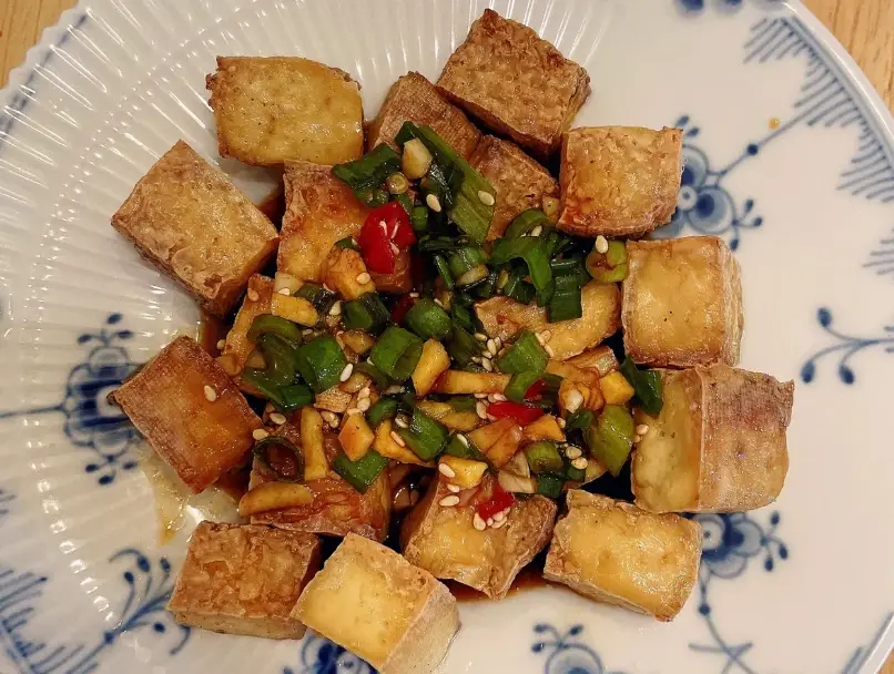 氣炸鍋豆腐