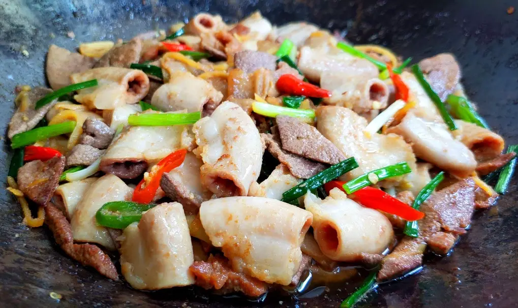 豬小腸料理