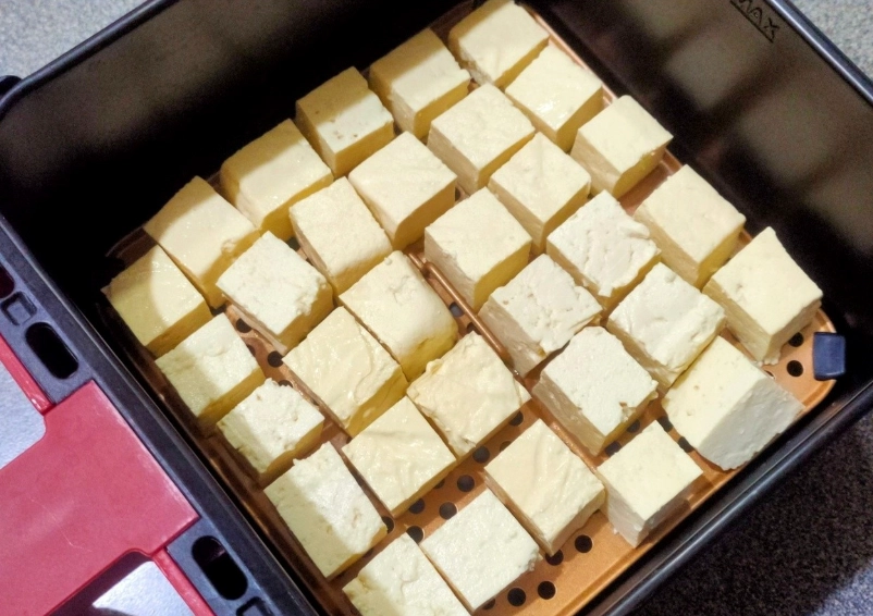 氣炸豆腐時間
