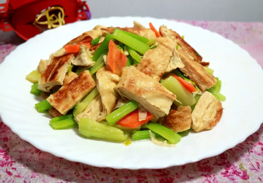 炒豆皮