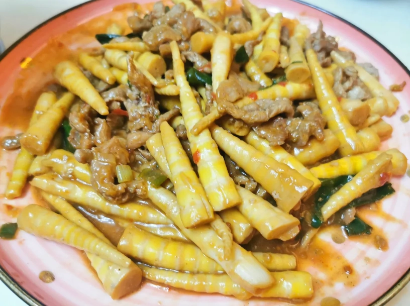 竹筍炒肉絲 竹筍炒肉絲