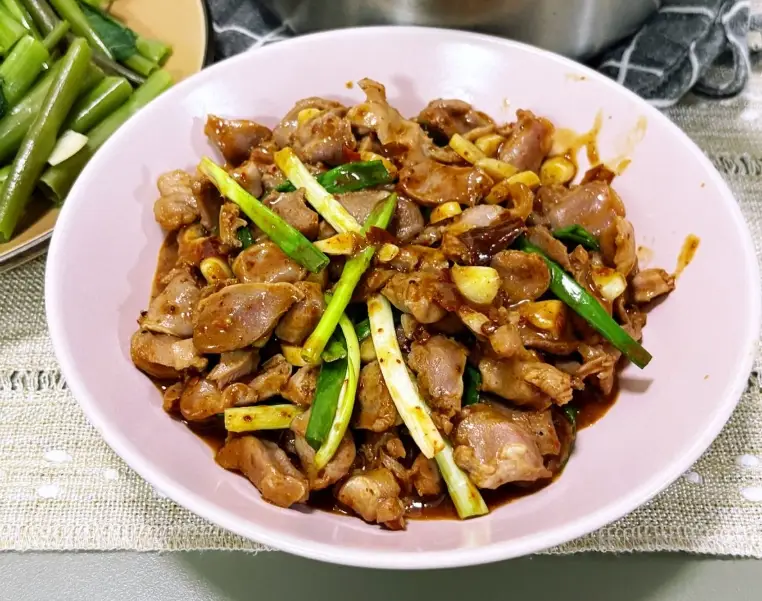雞胗料理