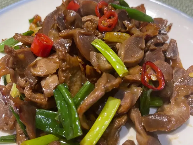 雞胗去腥