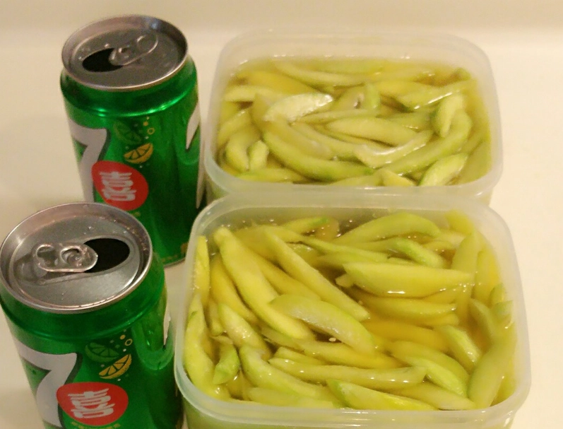 芒果青做法