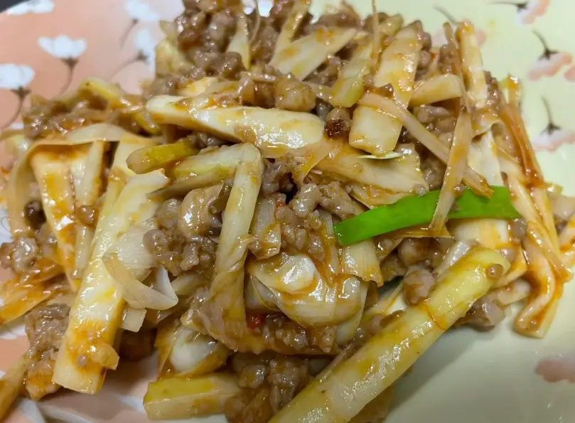 竹筍炒肉絲
