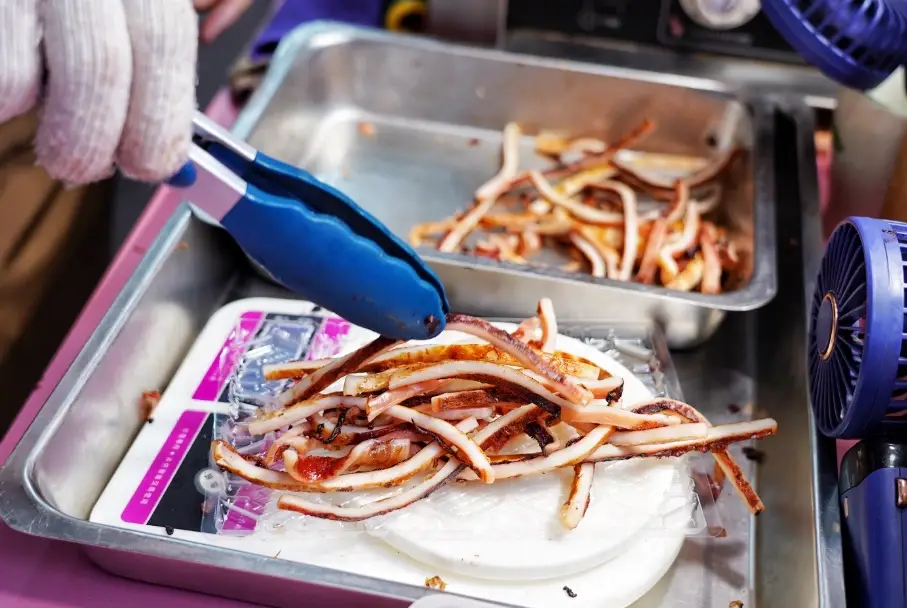 乾魷魚料理