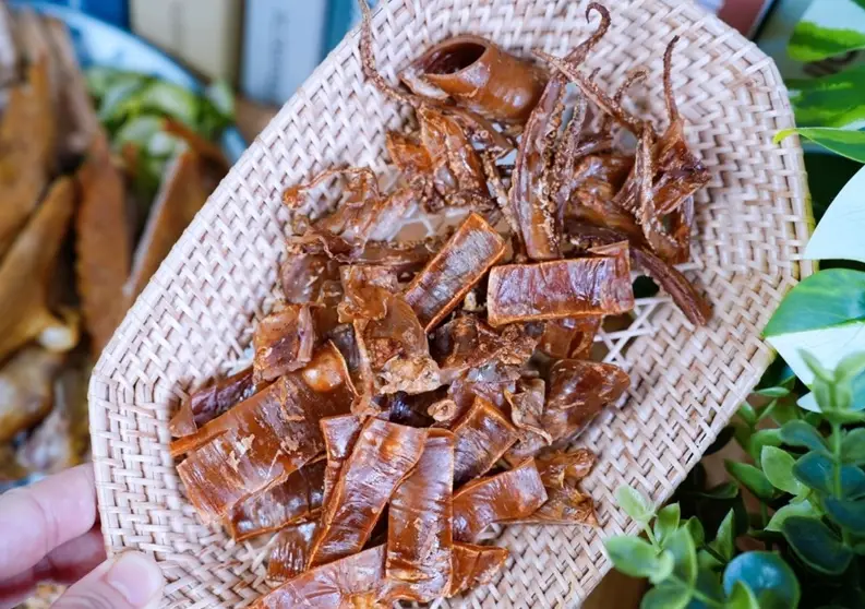 烤魷魚乾