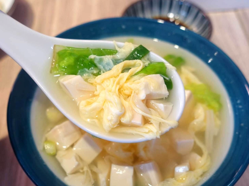 青菜豆腐湯 做法
