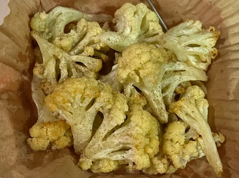 氣炸鍋花椰菜 氣炸鍋花椰菜