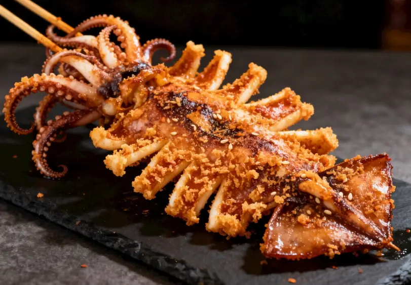 乾魷魚料理