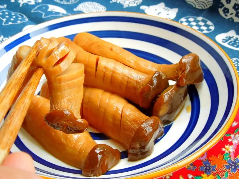滷杏鮑菇料理