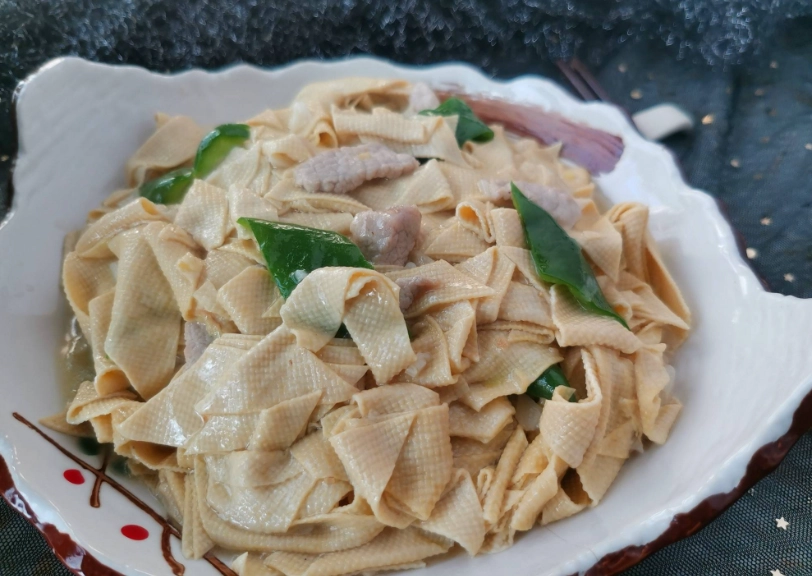 乾豆皮泡發