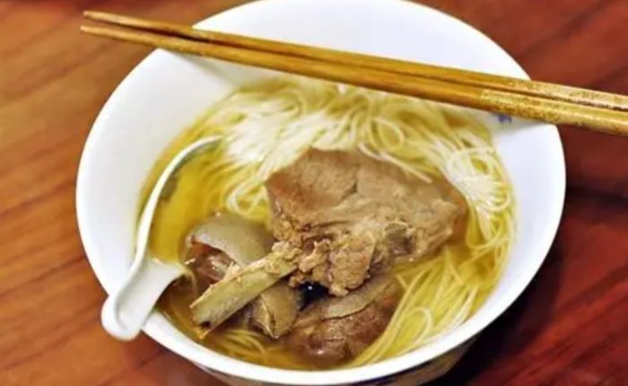 台灣羊肉麵線料理