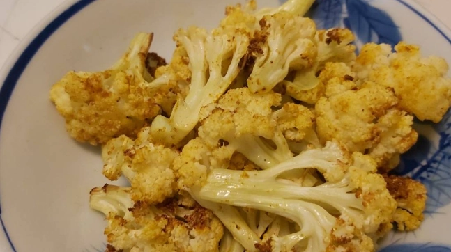 冷凍花椰菜氣炸做法 冷凍花椰菜氣炸做法