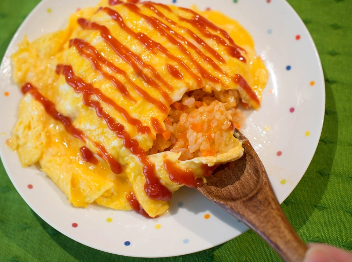 歐姆蛋包飯 食譜