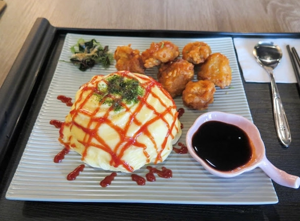 歐姆蛋包飯 做法