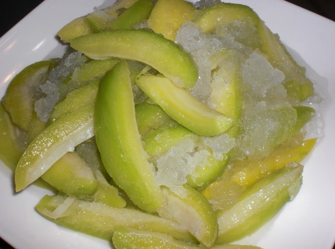 糖漬芒果青比例