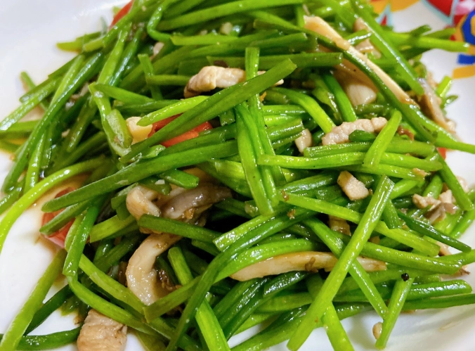 水蓮炒肉絲食譜 水蓮炒肉絲食譜